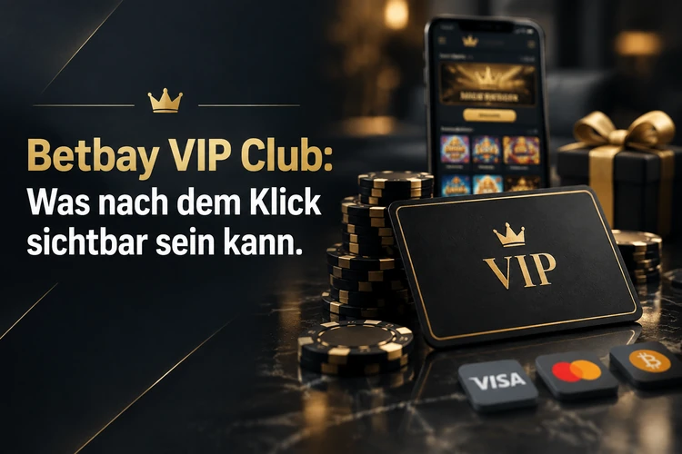 Betbay VIP Club: Was nach dem Klick sichtbar sein kann